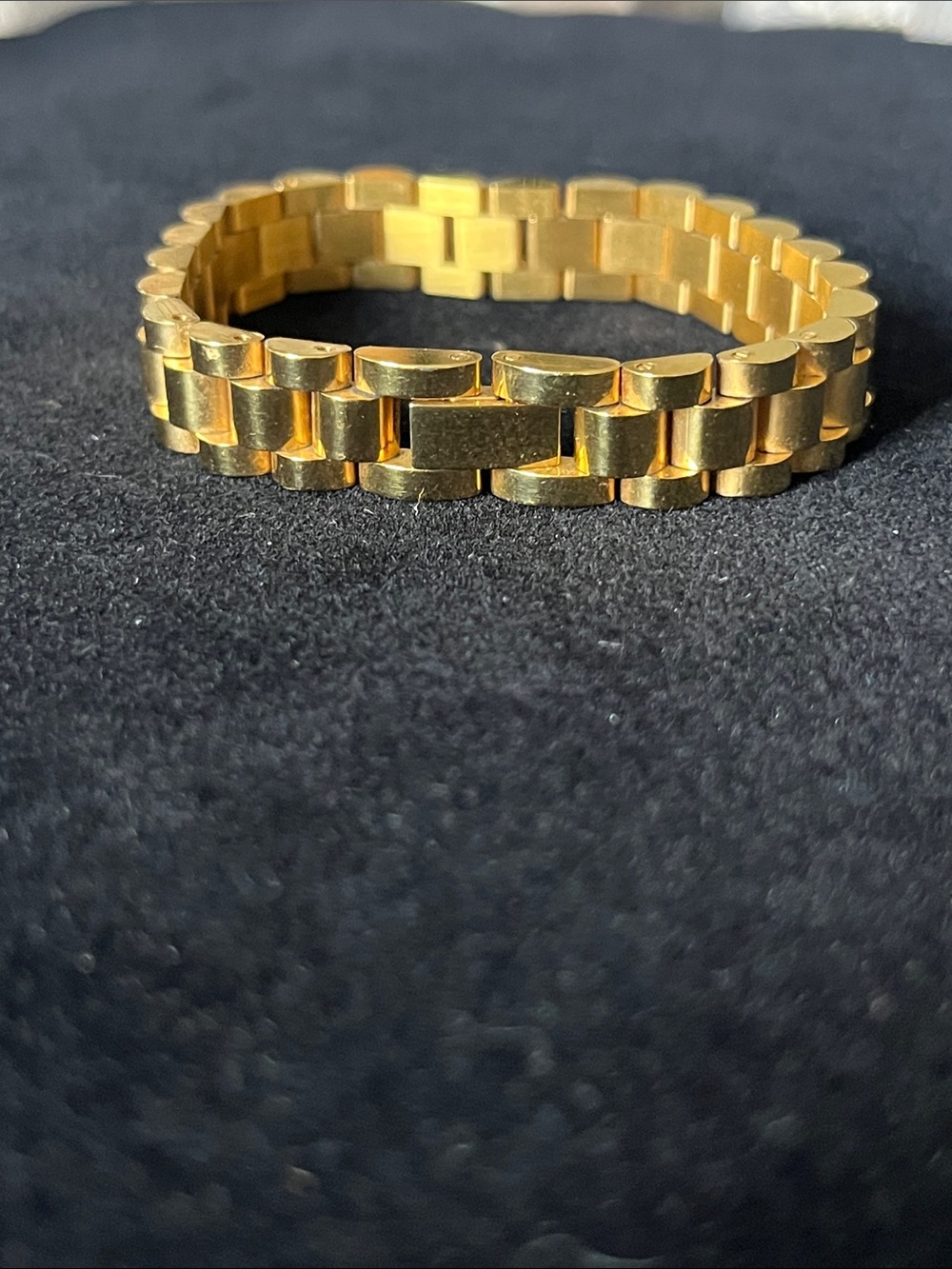 Gold-Tone Link Bracelet - Picture 2 of 2